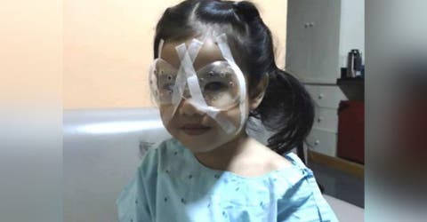 Una niña de 4 años casi pierde la vista por el uso excesivo del teléfono móvil