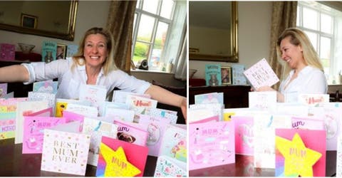 La emotiva historia detrás de las 100 tarjetas del Día de la Madre que recibió esta mujer