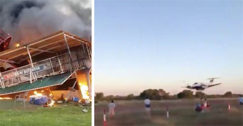 Se roba una avioneta para vengarse de la infidelidad de su esposa pero todo le sale muy mal