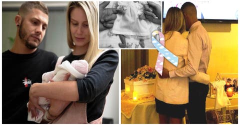 Da a luz a su bebé sin vida de 29 semanas y publica devastadoras fotos antes de su funeral