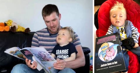 Un devastado padre escribe un libro para convertir a su hijo en un superhéroe antes de perderlo