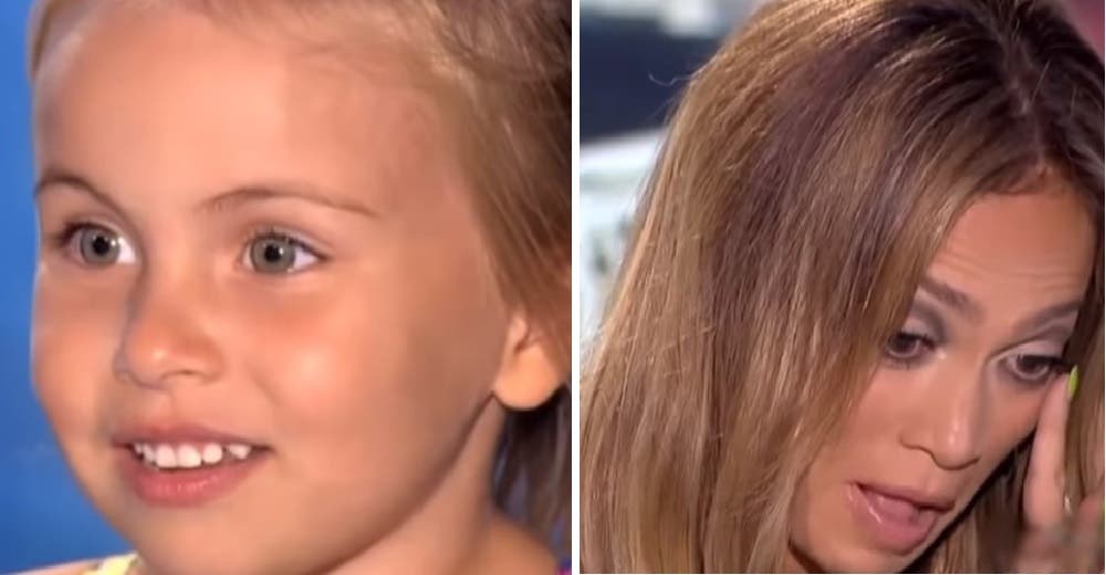 Jennifer López termina llorando al escuchar la interpretación de una talentosa niña de 3 años