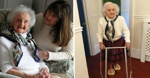 Desalojan a una anciana de 102 años y le dan solo una hora para encontrar un nuevo hogar