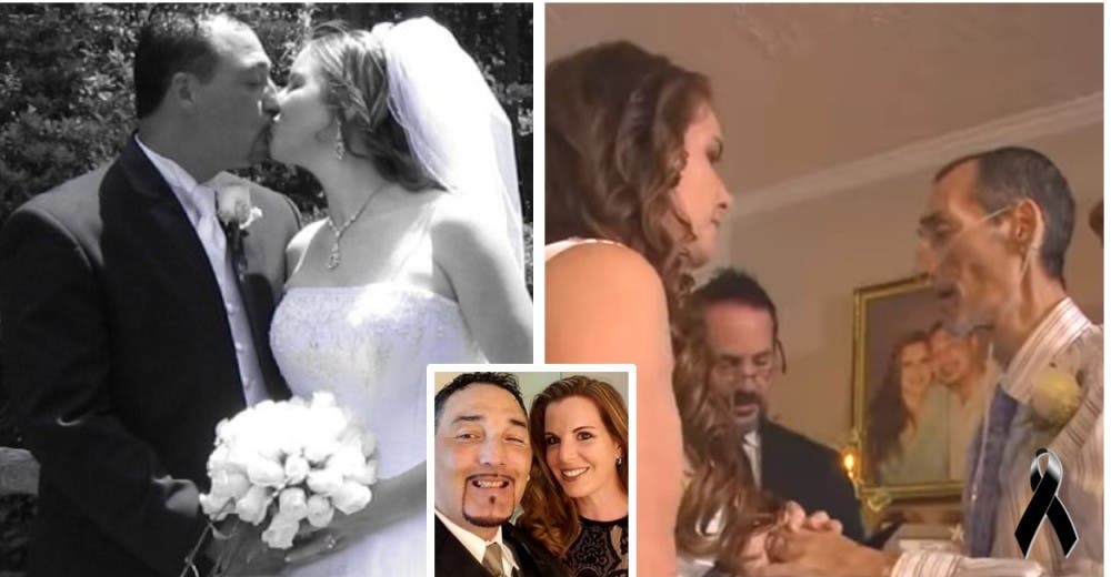 Días antes de perder a su esposo renueva sus votos matrimoniales en una emotiva ceremonia Días antes de perder a su esposo renueva sus votos matrimoniales en una emotiva ceremonia