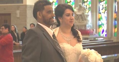 Celebran su matrimonio aunque sabían que a él le quedaban muy pocos días de vida