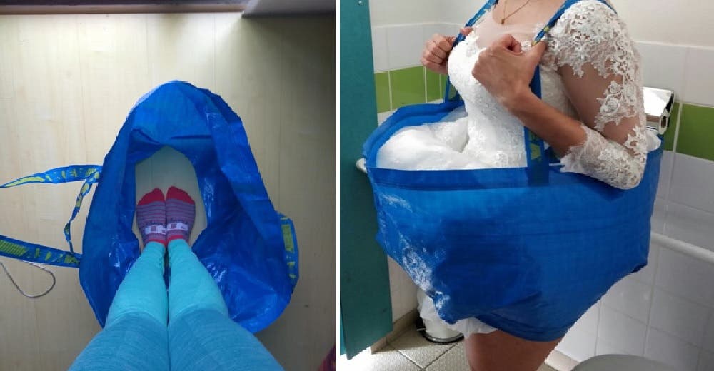 Una novia revela un sencillo truco para poder ir al baño el día de su boda sin dañar su vestido