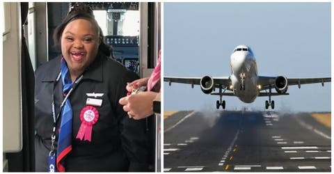 Joven con Síndrome de Down es contratada como azafata – La aerolínea le dio la mejor bienvenida
