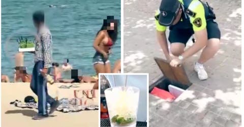 Los turistas terminan decepcionados tras comprobar que sus bebidas contenían restos fecales