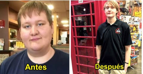 Un joven de 18 años pierde 52 kilos tras irse caminando cada día a la escuela
