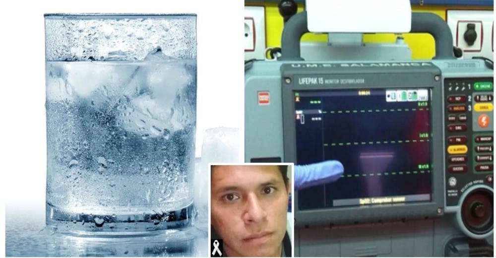 Pierde la vida por un infarto fulminante tras tomar agua helada después de hacer ejercicio Pierde la vida por un infarto fulminante tras tomar agua helada después de hacer ejercicio