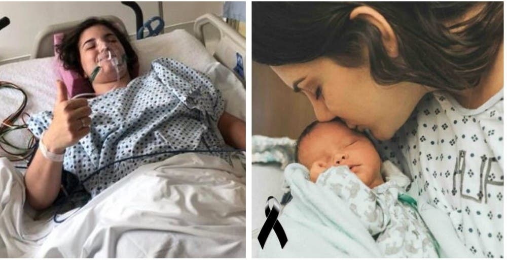 Los médicos le dicen que elija entre salvar su vida o la de la bebé que esperaba Los médicos le dicen que elija entre salvar su vida o la de la bebé que esperaba