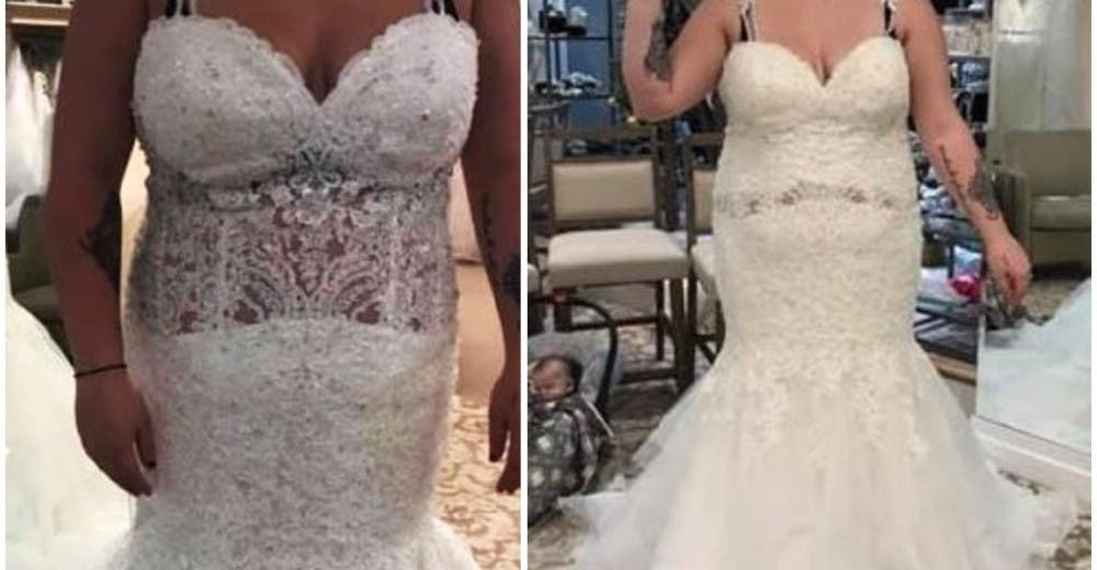Exhortan a una novia a quemar su «horrible» vestido después de compartir sus fotos en las redes Exhortan a una novia a quemar su «horrible» vestido después de compartir sus fotos en las redes