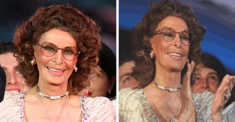 Las imágenes que demuestran que Sophia Loren sigue deslumbrando con su belleza a sus 85 años