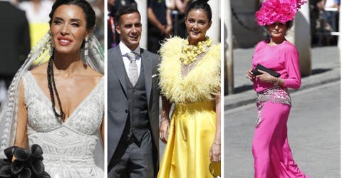 Sus errores los convirtieron en los peores vestidos de la boda de Pilar Rubio y Sergio Ramos
