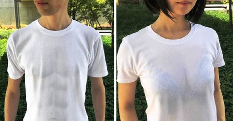Crean una polémica camiseta que ofrece un cuerpo soñado sin gimnasio ni cirugías