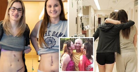 Dos hermanas deciden donar un órgano un mes después del fallecimiento de su padre