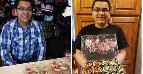 A sus 14 años gana 5 mil dólares vendiendo cupcakes para viajar a Disney con su familia
