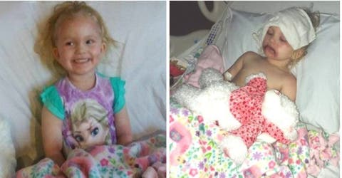 Hospitalizan a una niña de 3 años minutos después de utilizar maquillaje de juguete