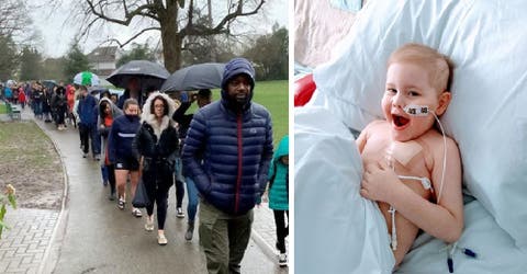 El niño de 5 años que conmovió al mundo logra recibir el trasplante que necesitaba para vivir