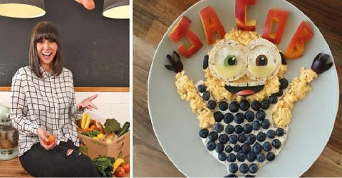 Los platos de vegetales que hace para su hijo de 3 años la convierten en una celebridad