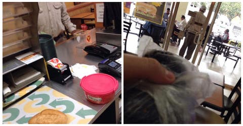 El empleado de un Subway cuenta la emotiva historia del humilde anciano que quería un ‘pancito’