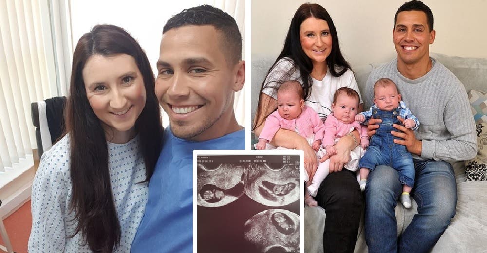 Da a luz a trillizos después de que le dijeran que no podría ser madre por la forma de su útero Da a luz a trillizos después de que le dijeran que no podría ser madre por la forma de su útero