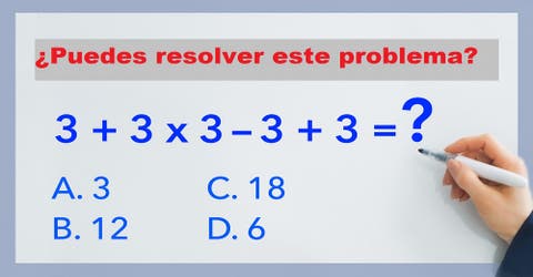 ¿Te crees capaz de resolver esta simple operación matemática? El 90% se equivoca