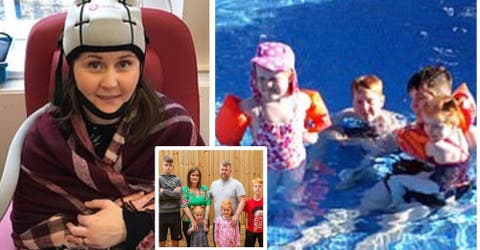 La multan por llevar a sus 4 hijos de vacaciones tras sobrevivir al cáncer