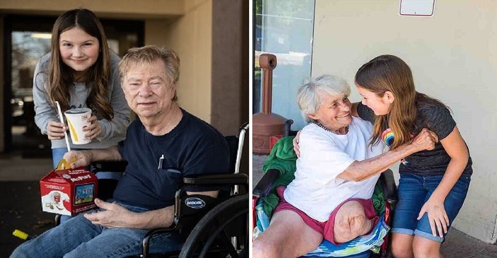 Niña de 11 años va cumpliendo los últimos deseos a ancianos que piden las cosas más simples Niña de 11 años va cumpliendo los últimos deseos a ancianos que piden las cosas más simples