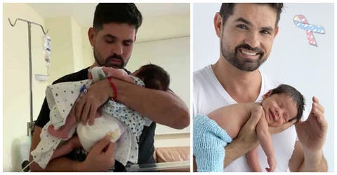 «Adiós, mi amor»: las tiernas imágenes del bebé de Ferdinando Valencia que parten el alma