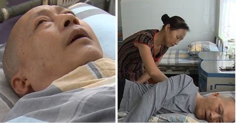 Su esposo despierta milagrosamente del coma 5 años después de cuidarlo 20 horas al día