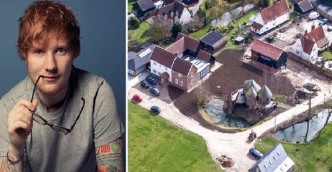 Ed Sheeran compra las casas de sus vecinos cansado de recibir sus constantes quejas