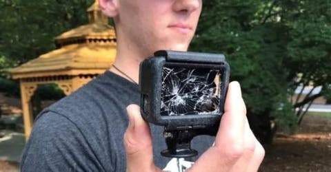 Encuentra una cámara GoPro con los últimos momentos de un hombre fallecido