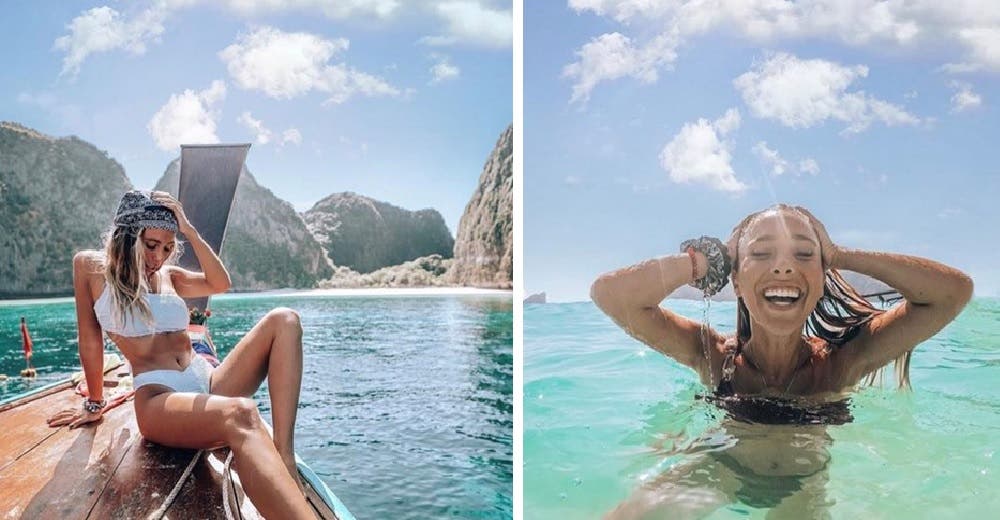 Responde la influencer a la que persiguen las mismas nubes en cualquier lugar del mundo Responde la influencer a la que persiguen las mismas nubes en cualquier lugar del mundo