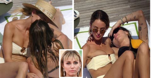 Revelan fotos de Miley Cyrus junto a una mujer tras anunciar su divorcio con Liam Hemsworth