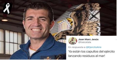 «Contaminando el ecosistema»–Un dirigente político se burla de la muerte del piloto del Ejército