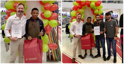 Una empresa se solidariza con el niño que vendía dulces para comprar su uniforme escolar