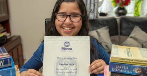 Una niña de 11 años sorprende al mundo al tener un IQ superior al de Einstein y Stephen Hawking