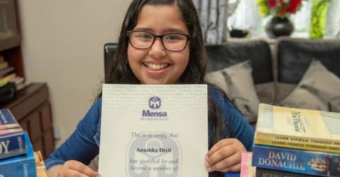 Una niña de 11 años sorprende al mundo al tener un IQ superior al de Einstein y Stephen Hawking