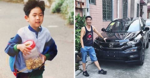 Sorprende con un auto nuevo a su tío que se sacrificó para darle un PS2 cuando era niño