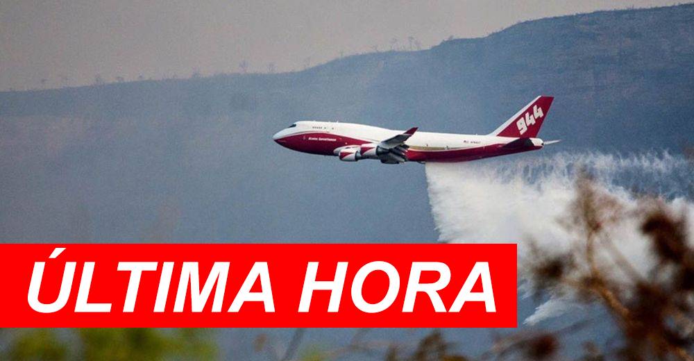 Registran el primer vuelo del avión Supertanker sobre la amazonía boliviana