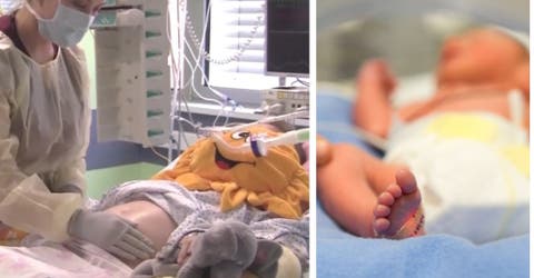 Nace una niña después de estar durante 4 meses en el vientre de su madre sin vida
