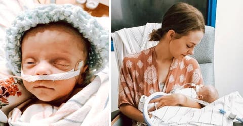 «Decidimos desconectarlo» – Su bebé sobrevive de milagro después que se despidieron de él