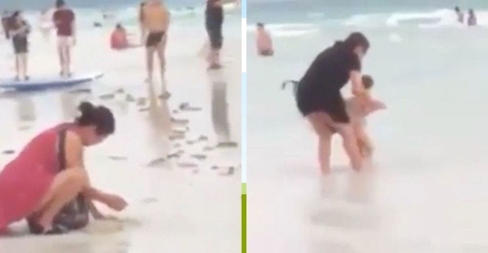 Cierran una playa paradisíaca después de que una turista la contaminara con el pañal de su hijo
