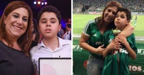 La madre que narra los partidos de fútbol a su hijo ciego podría ser reconocida como la mejor fan