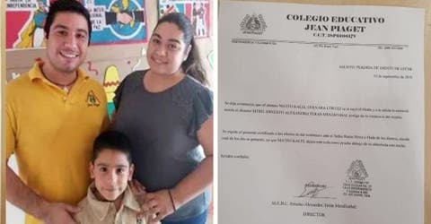 El insólito oficio que escribió un director después de que un estudiante perdiera un diente