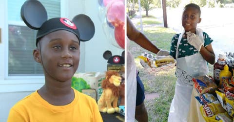 Disney le regala un viaje al niño de 6 años que usó sus ahorros para ayudar a los damnificados
