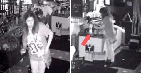 Buscan a la joven grabada por las cámaras de seguridad tras quedarse encerrada en un bar