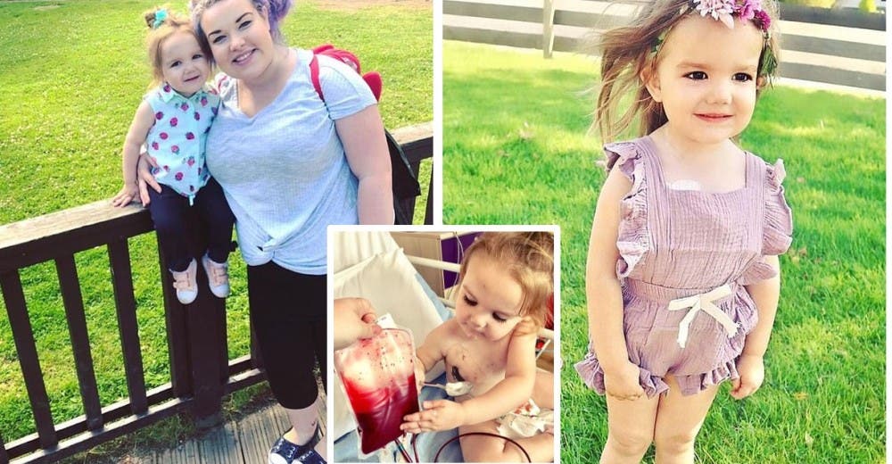 La súplica de una madre para que donen sangre, la vida de su hija depende de las transfusiones