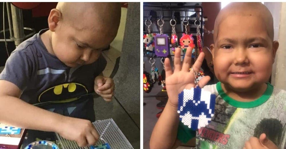 A los 6 años vende llaveros para poder pagar los medicamentos que tanto necesita A los 6 años vende llaveros para poder pagar los medicamentos que tanto necesita